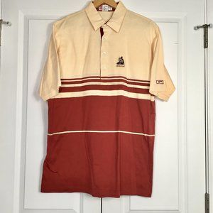 Vintage Slazenger Golf Collection Oakmont Golf Shirt Polo Squirrel Lg